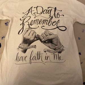 A Day to Remember band T-shirt